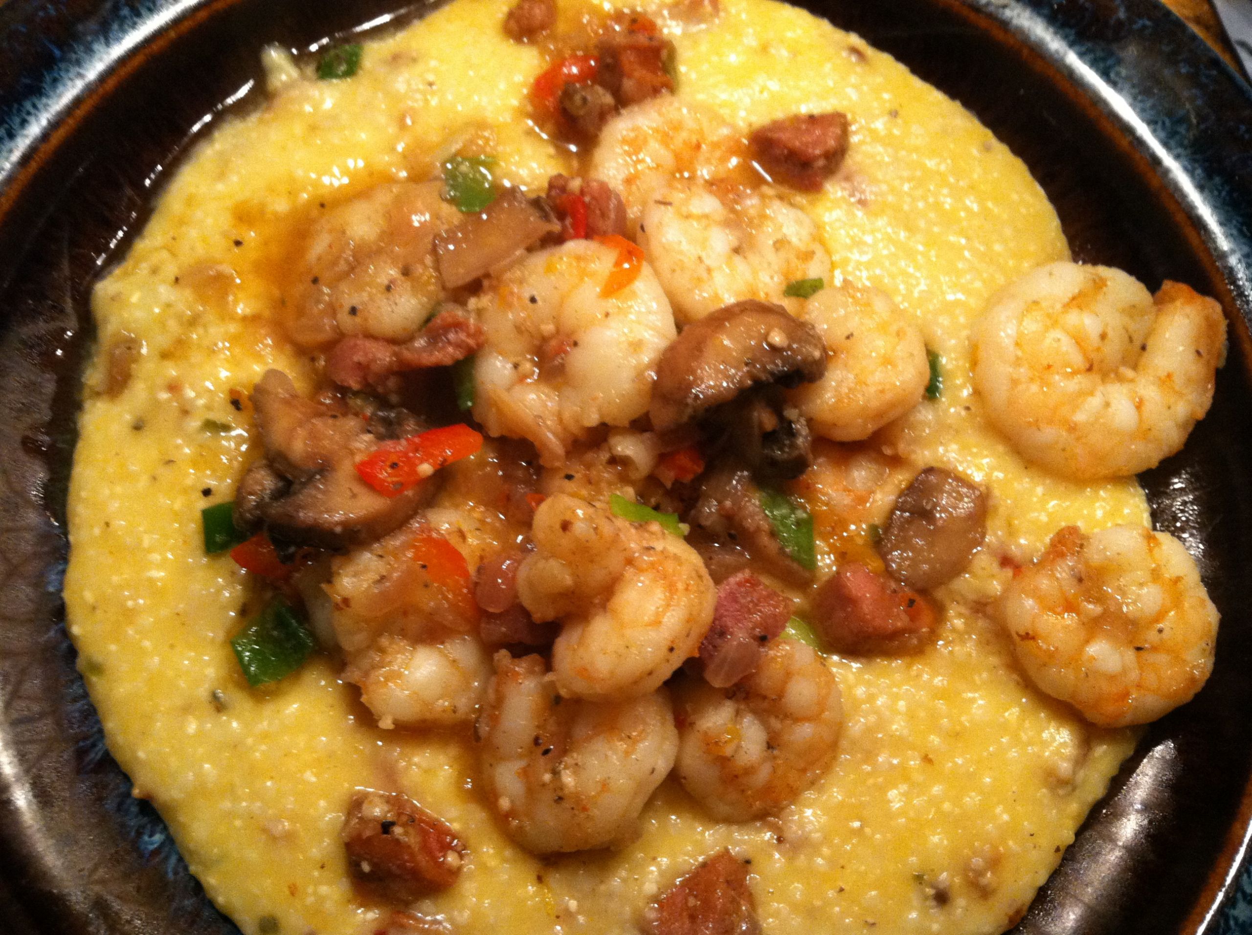 Shrimp And Grits Breakfast
 Shrimp and Grits