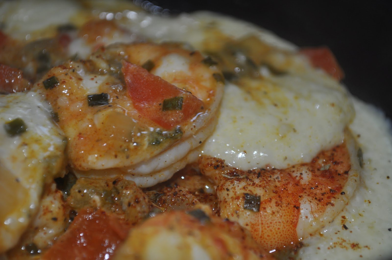 Shrimp And Grits Paula Dean
 3 Gals and a Kitchen Paula s Shrimp and Creamy Cheddar Grits