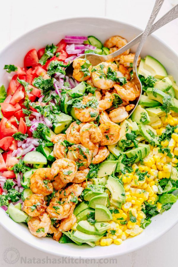 Shrimp Avocado Tomato Salad
 Shrimp Avocado Salad Recipe NatashasKitchen