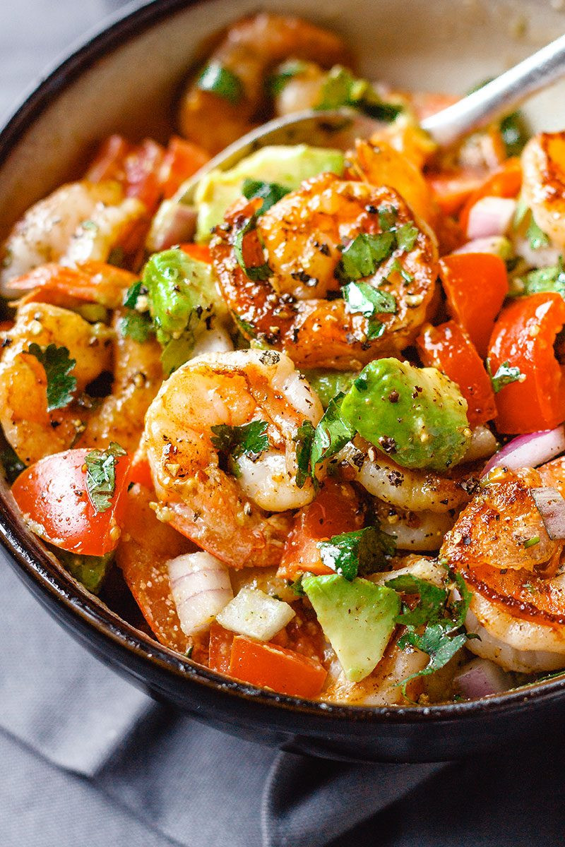 Shrimp Avocado Tomato Salad
 Shrimp and Avocado Salad Recipe — Eatwell101