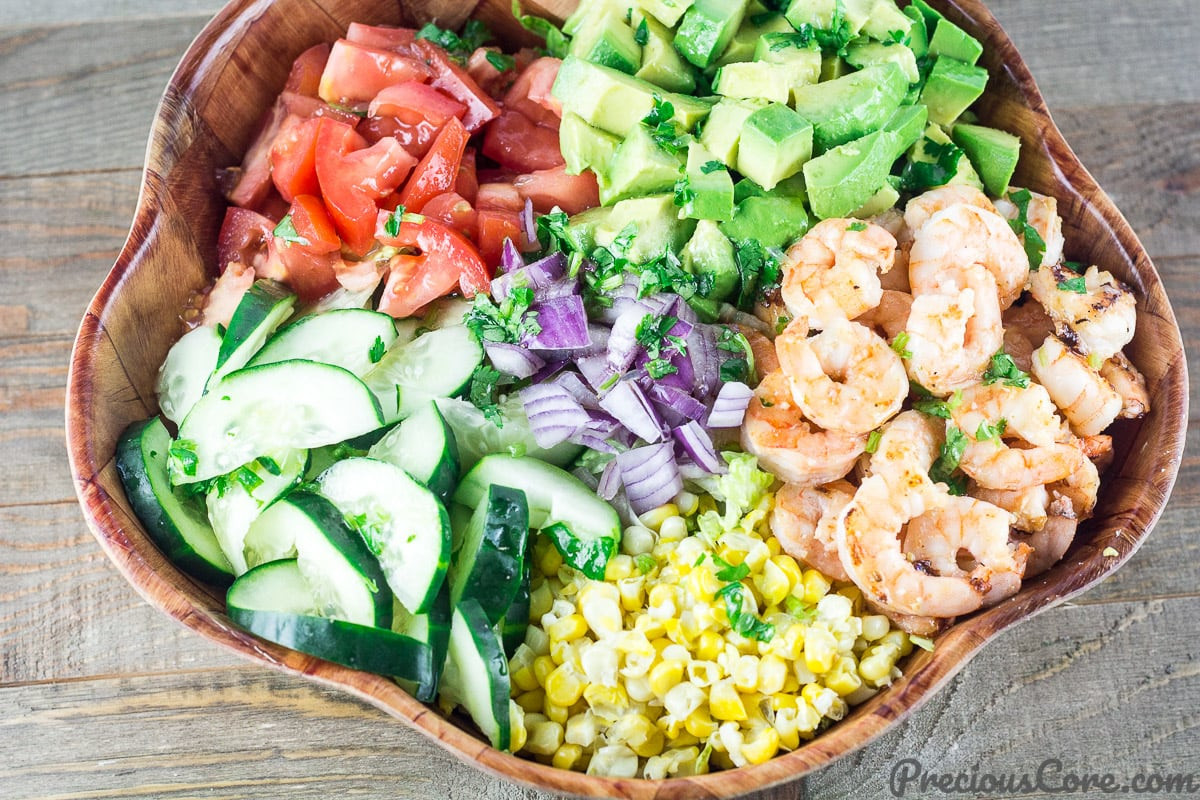 Shrimp Avocado Tomato Salad
 SHRIMP AVOCADO TOMATO SALAD