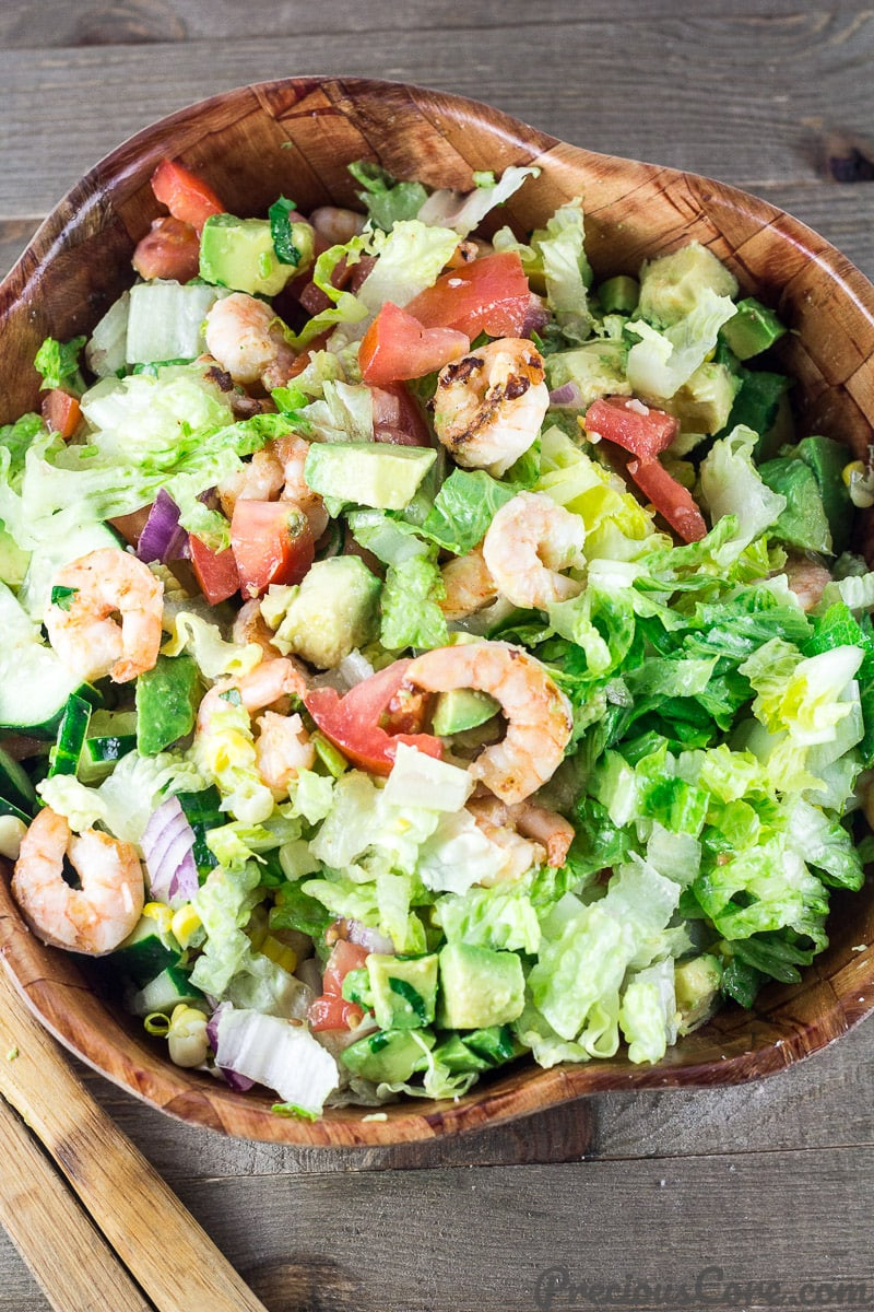 Shrimp Avocado Tomato Salad
 SHRIMP AVOCADO TOMATO SALAD