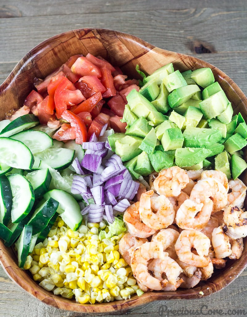 Shrimp Avocado Tomato Salad
 SHRIMP AVOCADO TOMATO SALAD