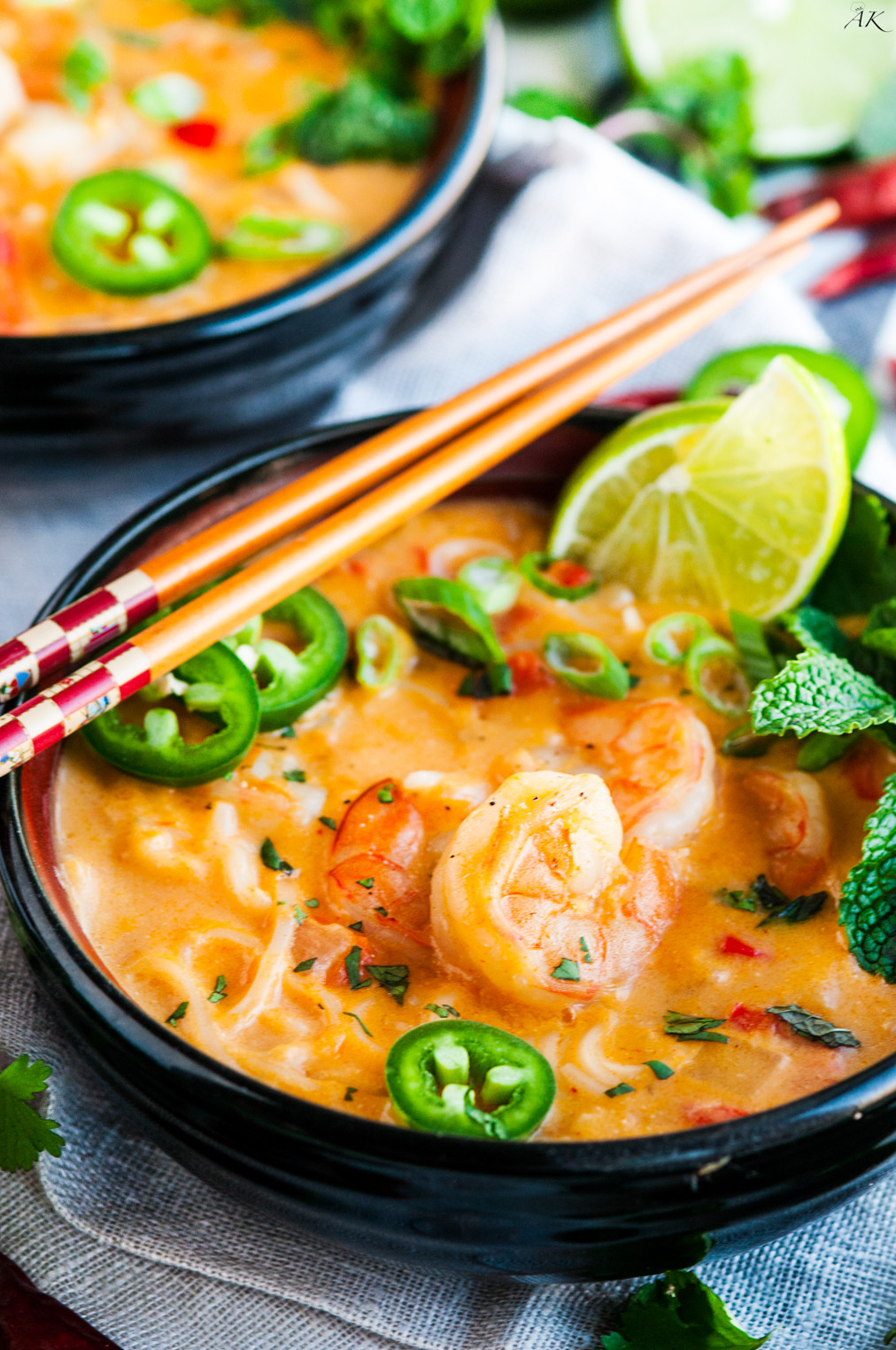 Shrimp Curry Soup
 Thai Coconut Curry Shrimp Noodle Soup Aberdeen s Kitchen