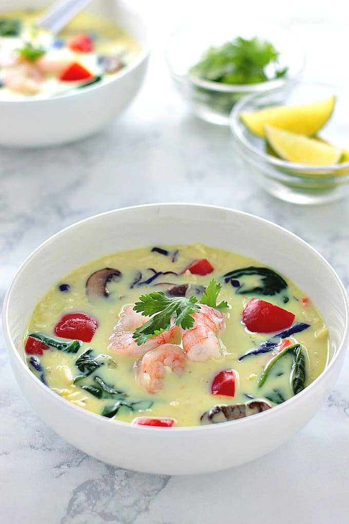 Shrimp Curry Soup
 Creamy Thai Curry Soup with Shrimp Whole30 Paleo