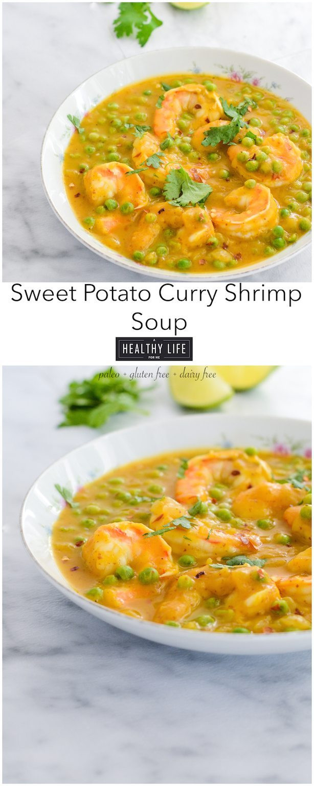 Shrimp Curry Soup
 Sweet Potato Curry Shrimp Soup A Healthy Life For Me