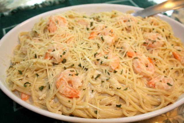 Shrimp Pasta With Alfredo Sauce
 Busy Mom Recipes EASY Shrimp Alfredo