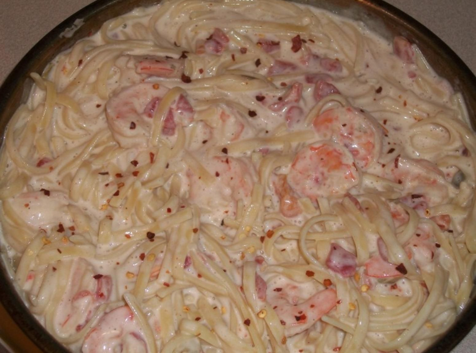 Shrimp Rotel Pasta
 Shrimp Alfredo Recipe