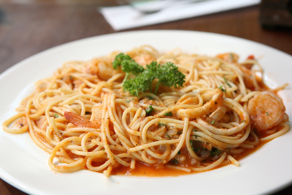 Shrimp Rotel Pasta
 Shrimp Spaghetti Market Basket