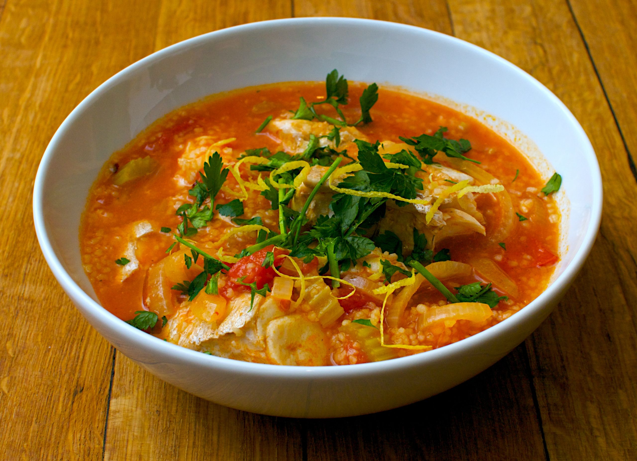 Sicilian Fish Stew
 Sicilian style Fish Stew