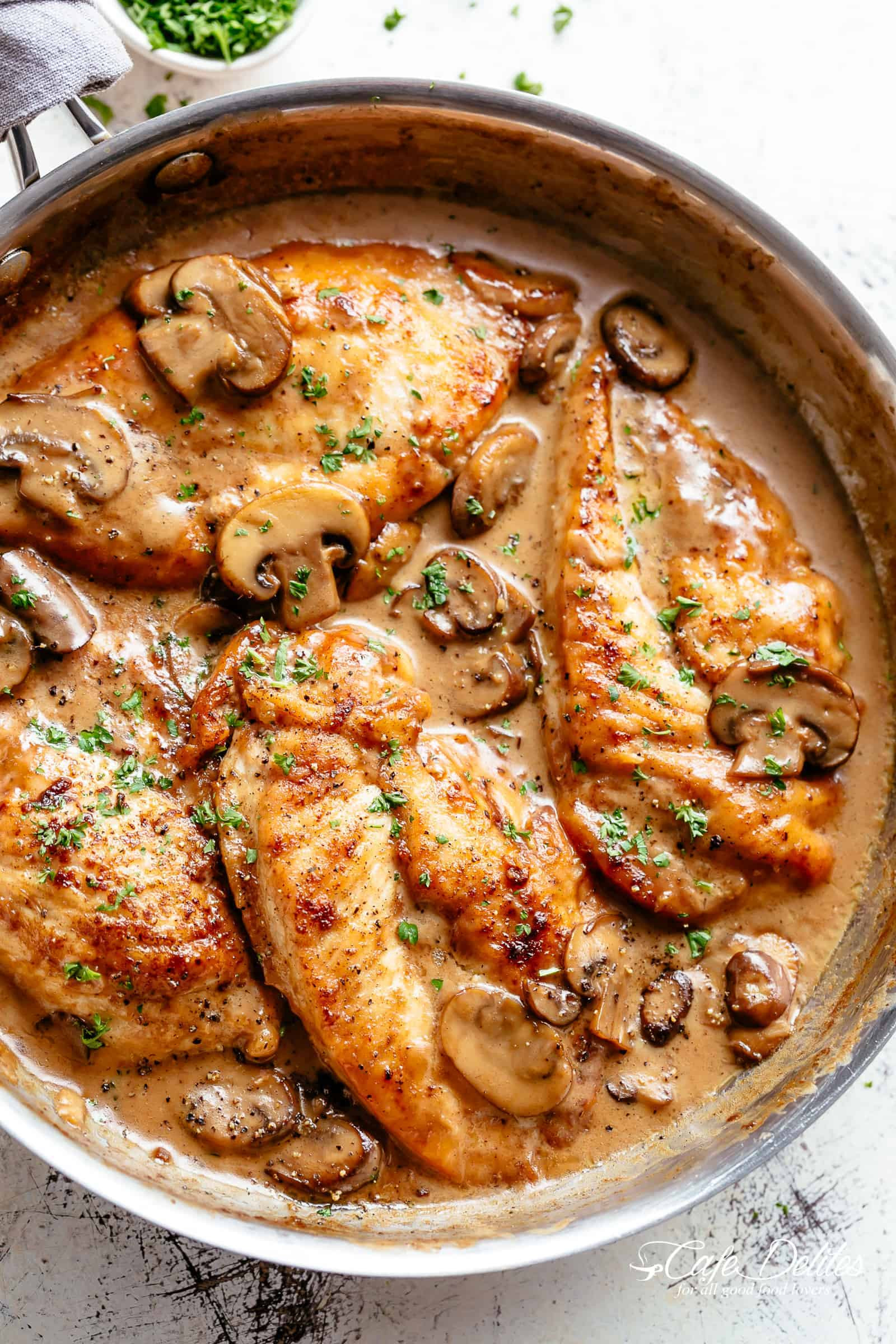 Side Dishes For Chicken Marsala
 Easy Creamy Chicken Marsala Cafe Delites