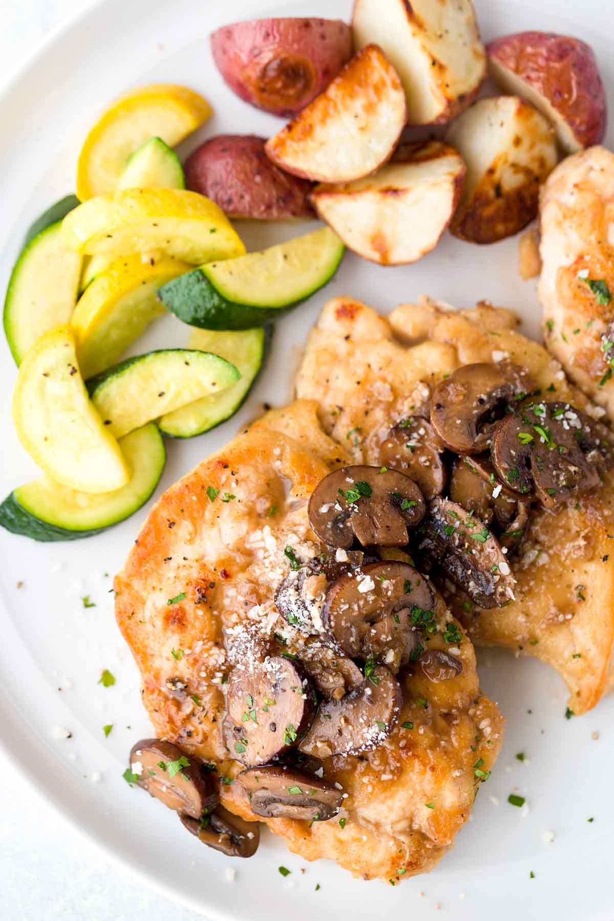 Side Dishes For Chicken Marsala
 Easy Chicken Marsala Recipe with Mushrooms