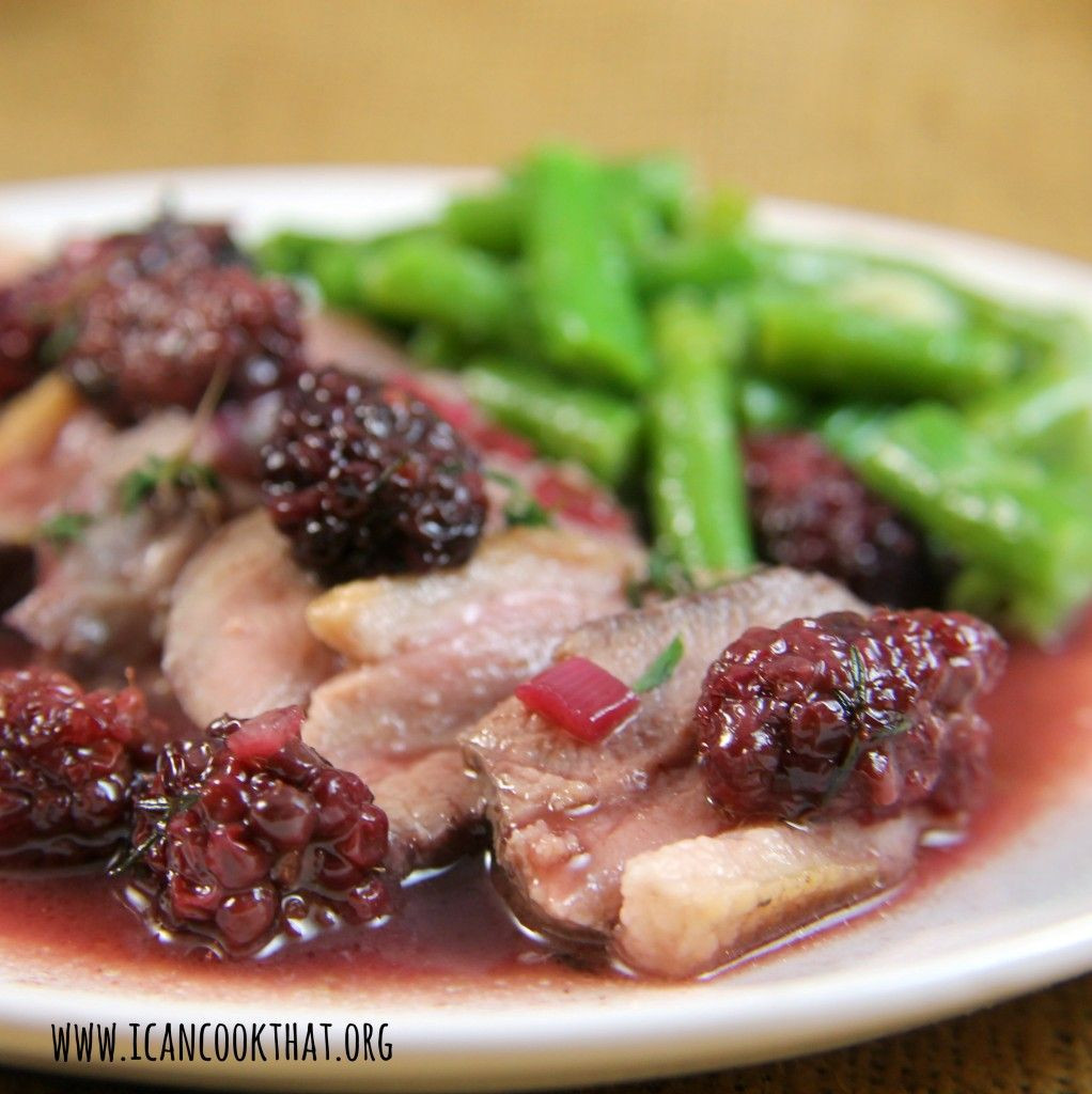 Side Dishes For Duck Breast
 Duck Breasts with Blackberry Port Sauce Recipe