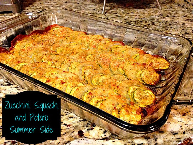 Side Dishes Grilled Chicken
 Zucchini Squash and Potato Summer Side