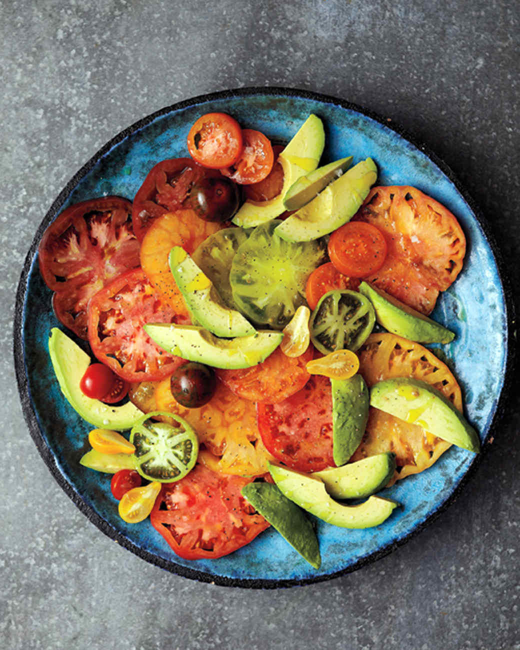 Side Dishes Grilled Chicken
 Tomato and Avocado Salad