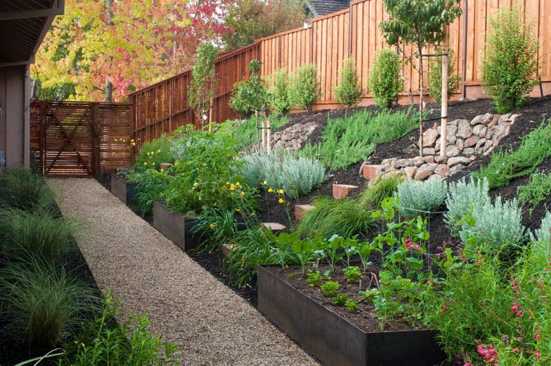 Side Sloped Backyard Landscaping
 How To Turn A Steep Backyard Into A Terraced Garden