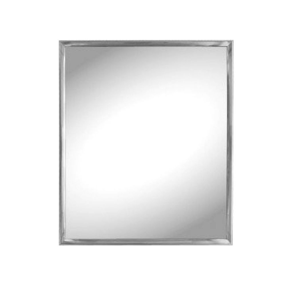 Silver Bathroom Wall Decor
 Home Decor Wall Mounted Modern Silver Framed Mirror