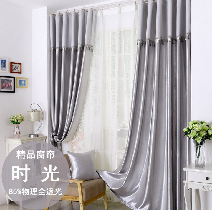 Silver Curtains For Living Room
 Aliexpress Buy Curtains for bedroom living room