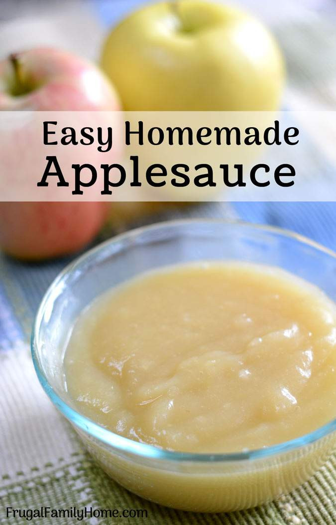 Simple Applesauce Recipe
 How to Make Homemade Applesauce Easy Recipe