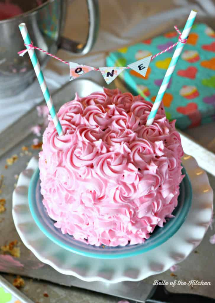 Simple Birthday Cake Recipes
 1st Birthday Smash Cake Tutorial Simple Vanilla Cake
