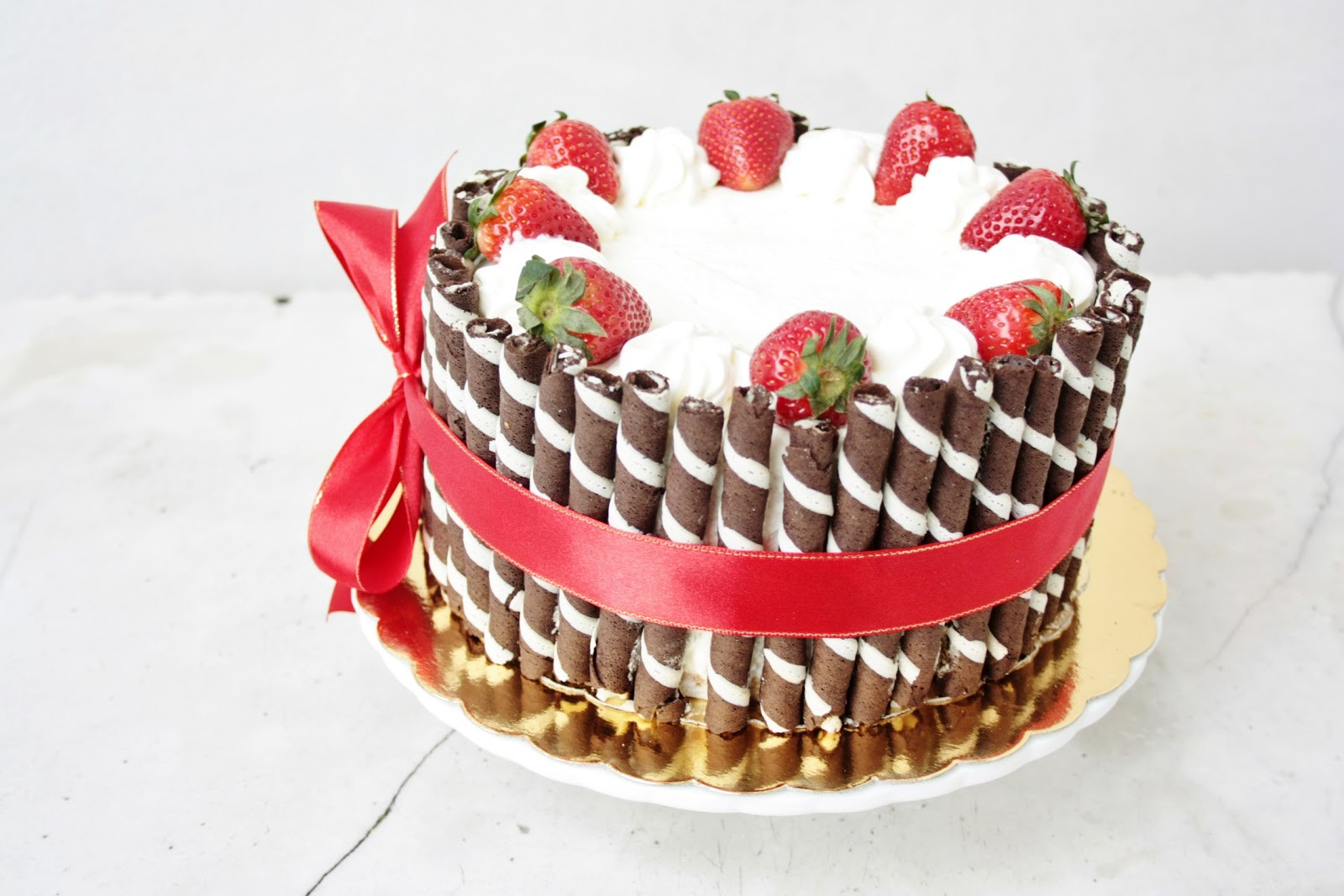 Simple Birthday Cake Recipes
 everything is poetry strawberry & cream birthday cake