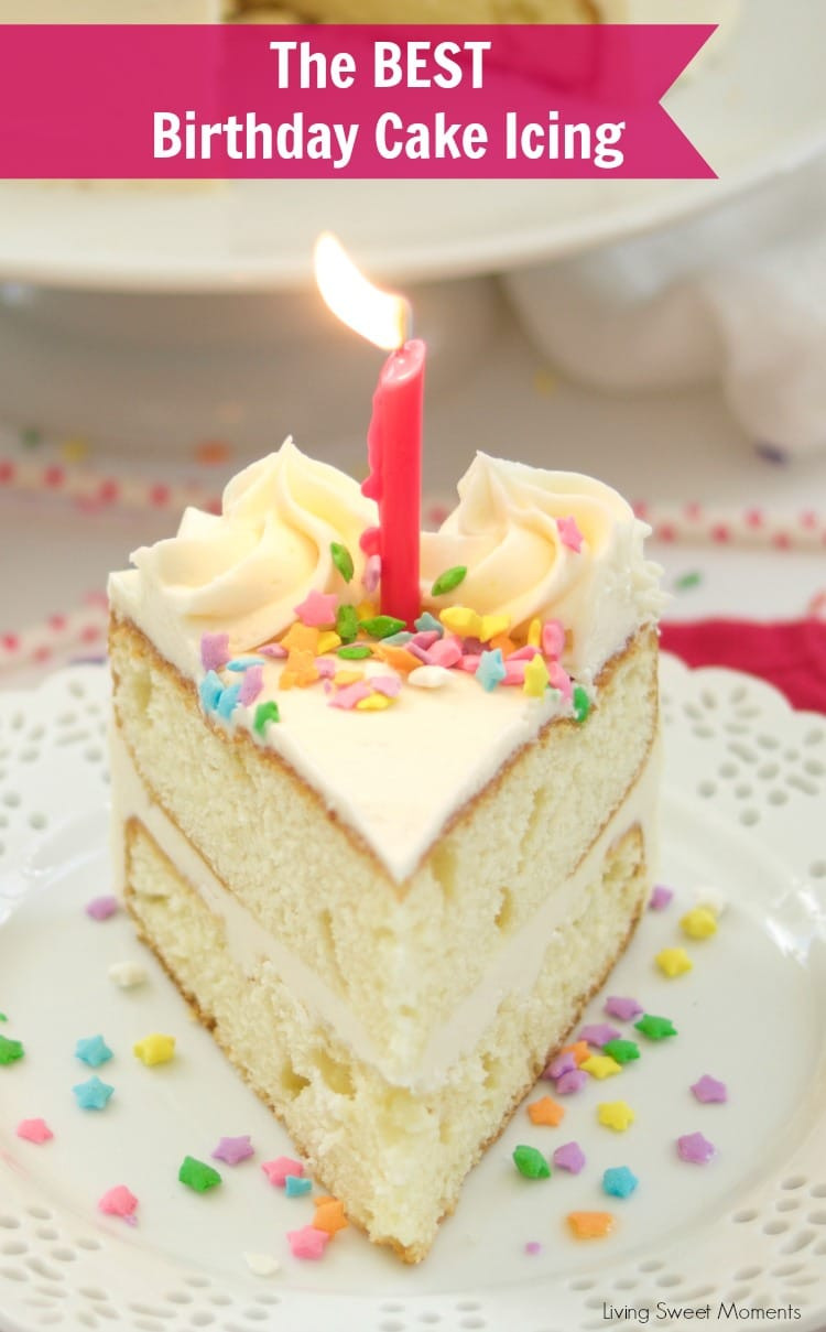 Simple Birthday Cake Recipes
 Birthday Cake Icing Recipe Living Sweet Moments