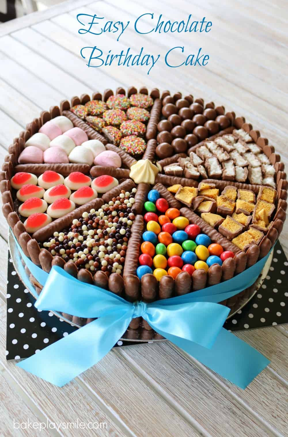 Simple Birthday Cake Recipes
 Easy Chocolate Birthday Cake lies chocolates & more