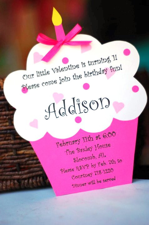 Simple Birthday Invitations
 a simple favor Custom Valentine Birthday Invitations