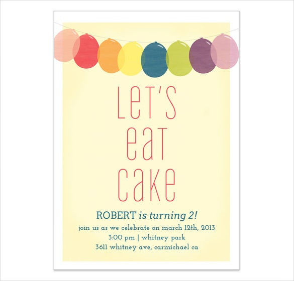 Simple Birthday Invitations
 19 Email Birthday Invitation Templates – PSD AI