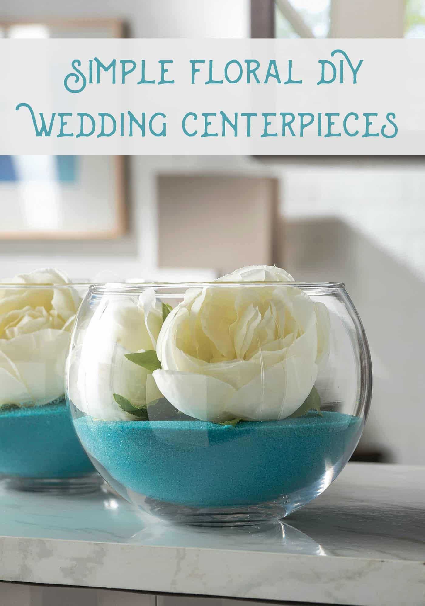 Simple DIY Wedding Centerpieces
 Quick Floral DIY Wedding Centerpieces diycandy