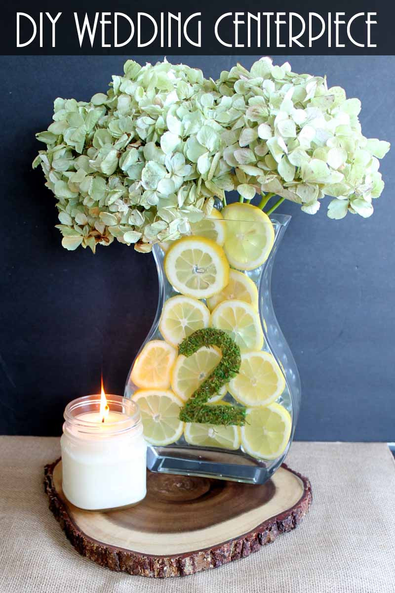 Simple DIY Wedding Centerpieces
 Simple Wedding Centerpieces with Lemons The Country Chic