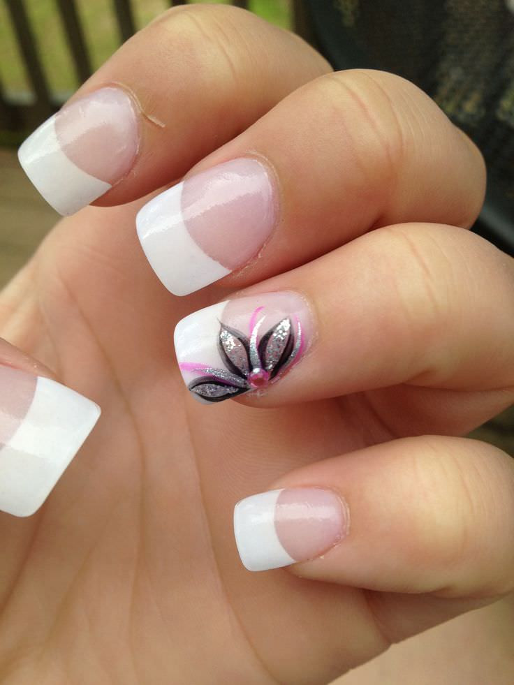 Simple Gel Nail Designs
 32 Flower Toe Nail Designs Nail Designs