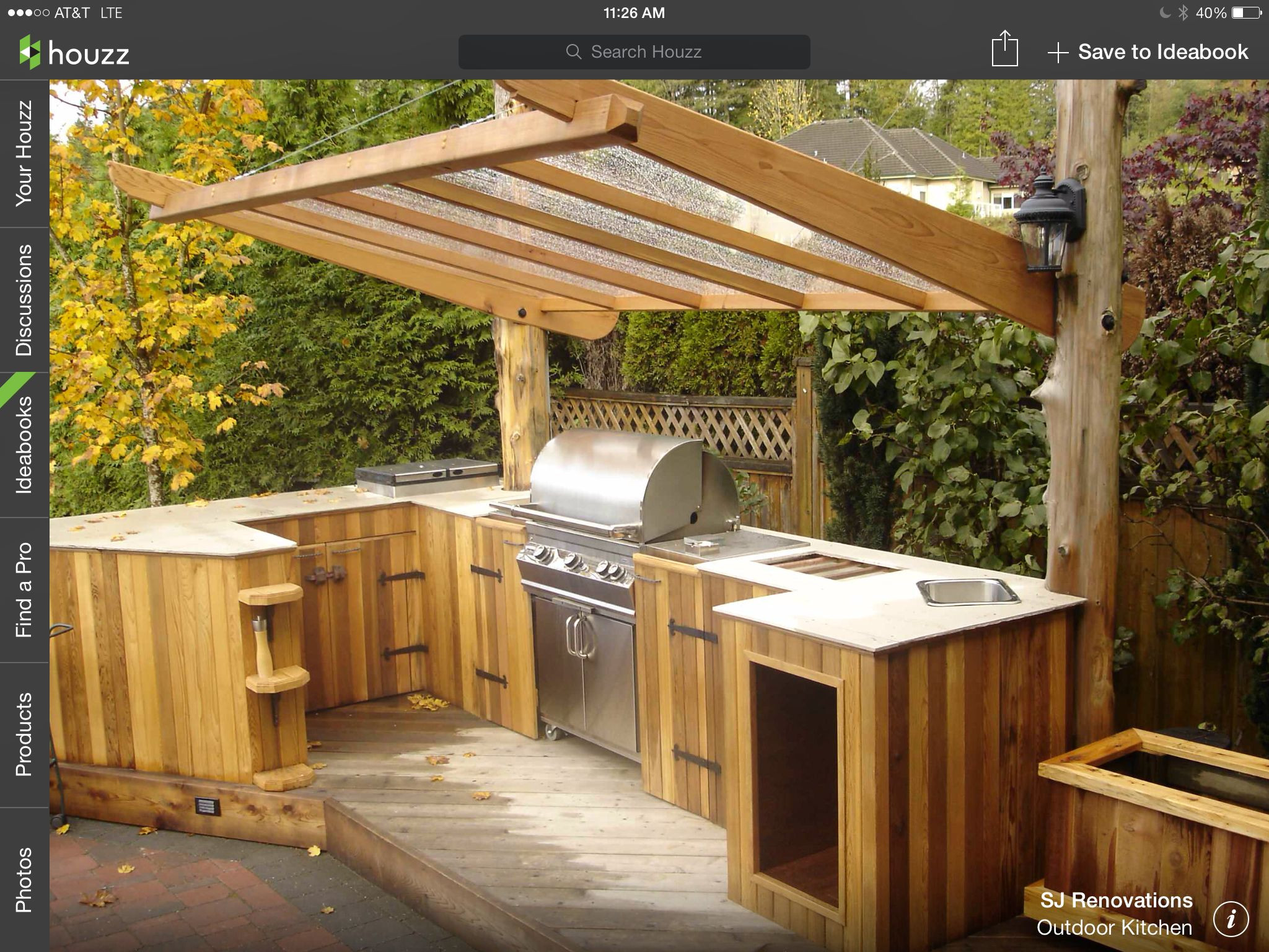 Simple Outdoor Kitchen
Simple outdoor kitchen next house ideas