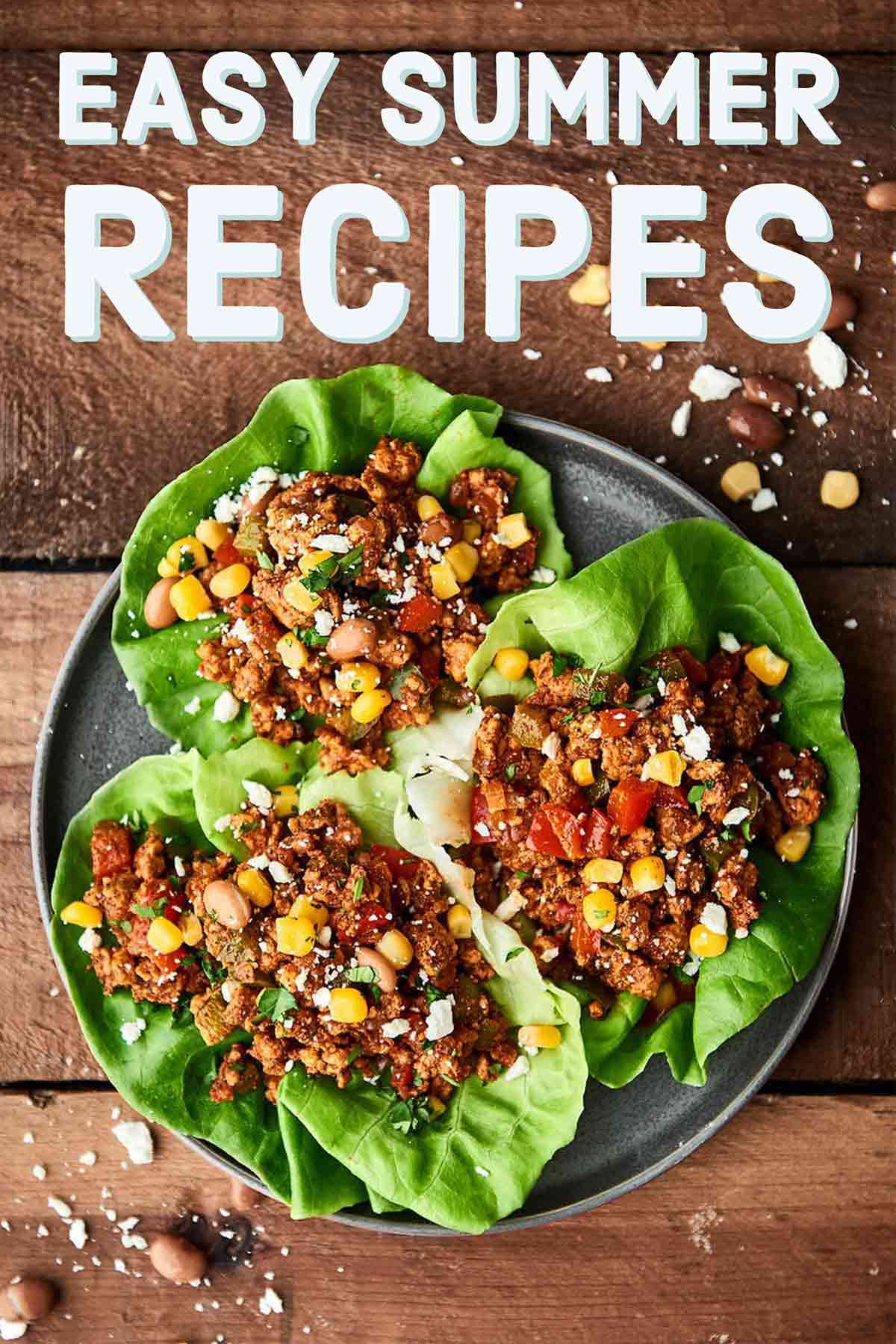 Simple Summer Dinners Recipes
 Easy Summer Recipes 2018 Tons of No Bake Recipes to Keep