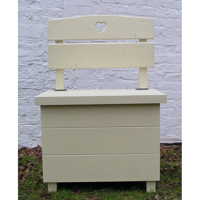 Single Seat Storage Bench
 pine storage bench single seat by the orchard