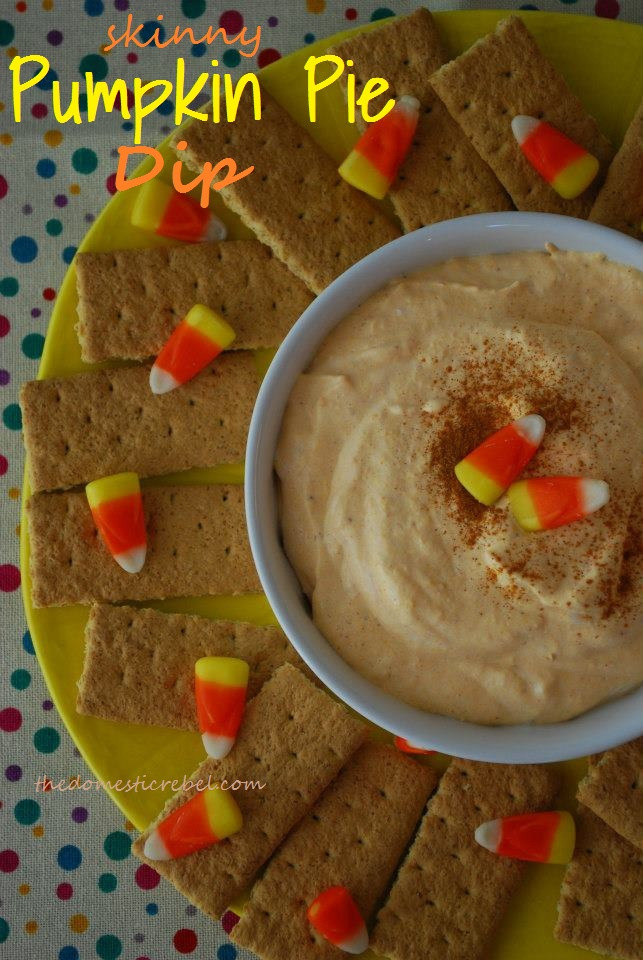 Skinny Taste Pumpkin Pie Dip
 Skinny Pumpkin Pie Dip Delicious dip with less than 5