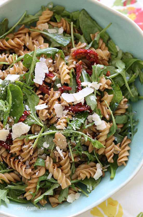 Skinnytaste Pasta Salad
 Summer Pasta Salad with Baby Greens