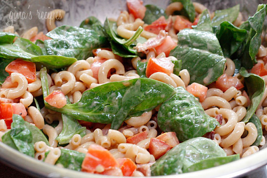 Skinnytaste Pasta Salad
 BLT Macaroni Salad