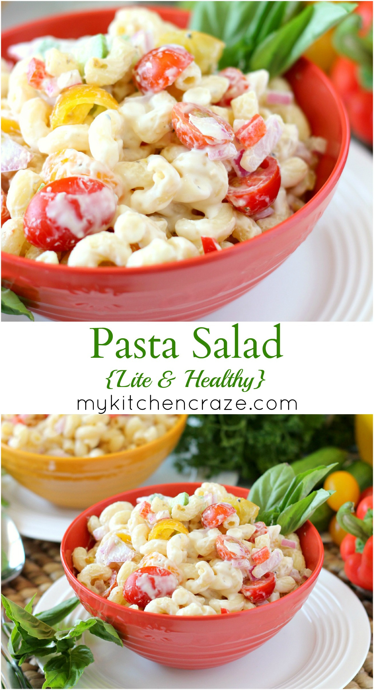 Skinnytaste Pasta Salad
 Pasta Salad Lite & Healthy My Kitchen Craze