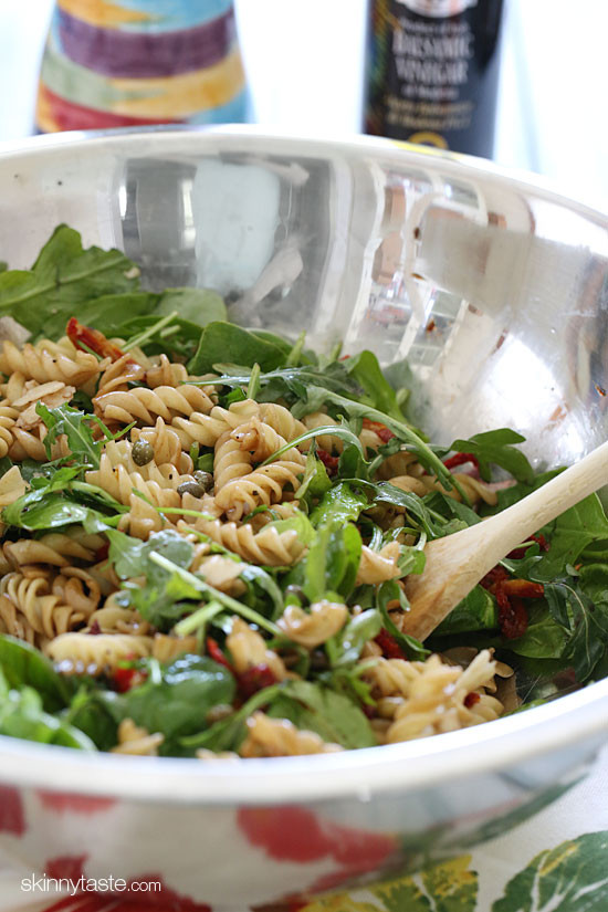 Skinnytaste Pasta Salad
 Summer Pasta Salad with Baby Greens