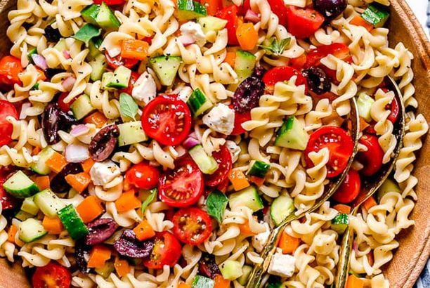 Skinnytaste Pasta Salad
 Greek Pasta Salad Skinnytaste