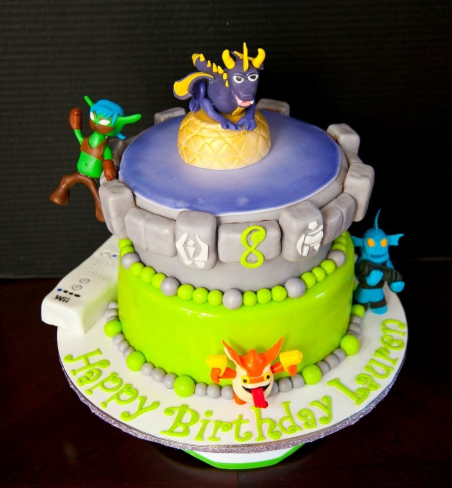 Skylander Birthday Cake
 Skylander Birthday Cake CakeCentral