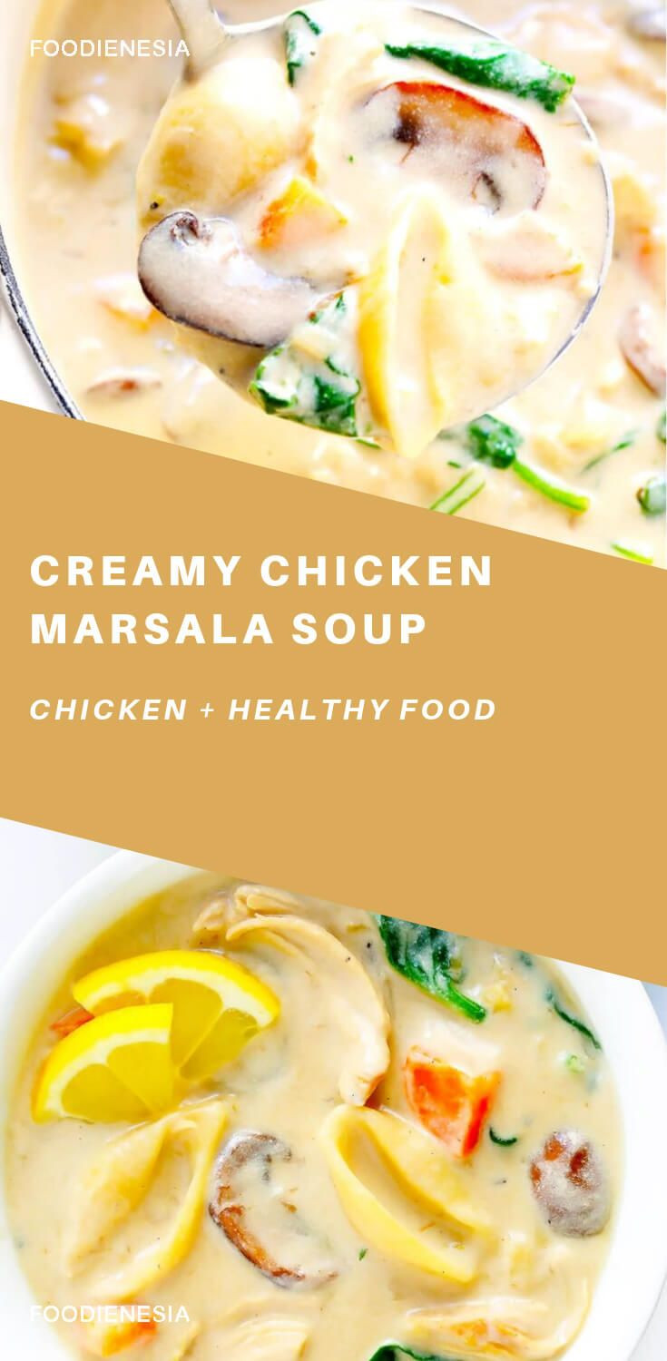 Slow Cooker Chicken Marsala Cream Mushroom Soup
 Creamy Chicken Marsala Soup di 2020
