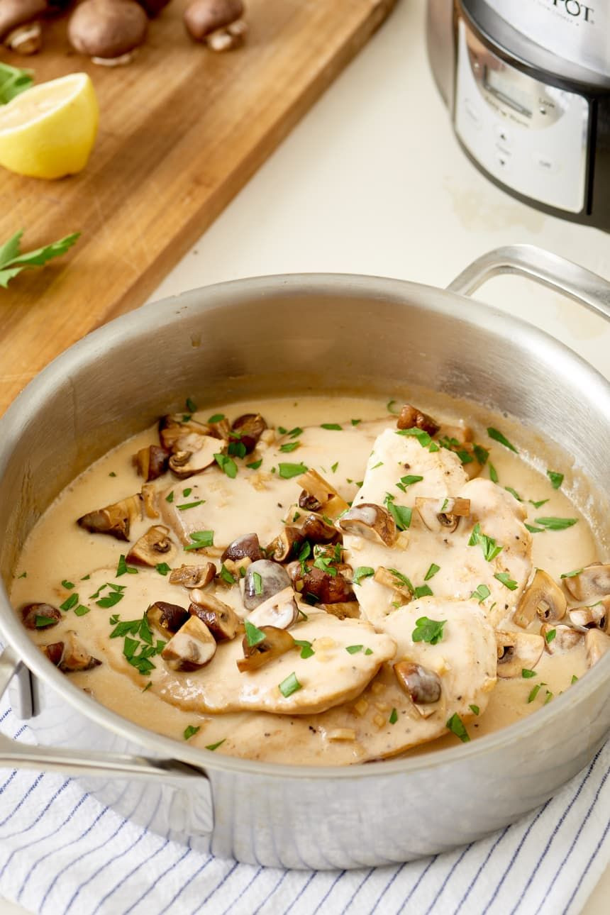 Slow Cooker Chicken Marsala Cream Mushroom Soup
 Slow Cooker Chicken Marsala Recipe