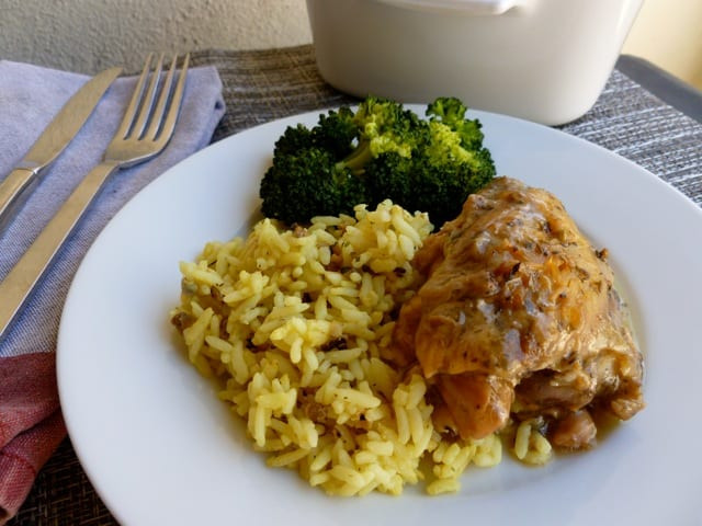Slow Cooker Chicken Thighs Rice
 Slow Cooker Chicken Thighs with Beer and Herbs for Weight