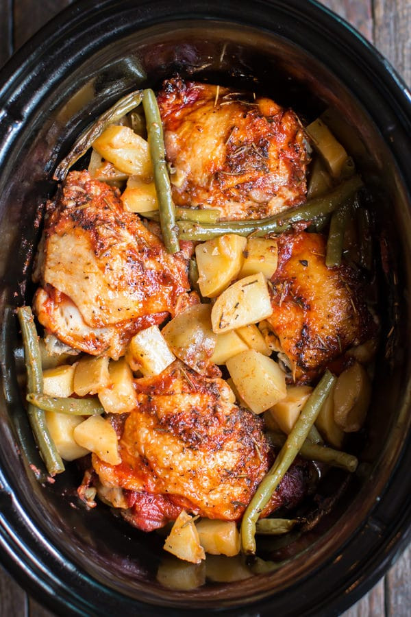 Slow Cooker Dinners For Two
 Slow Cooker Full Chicken Dinner The Magical Slow Cooker