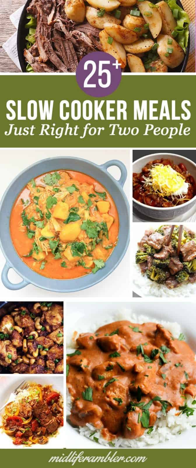 Slow Cooker Dinners For Two
 25 Great Slow Cooker Meals Just Right for Two People