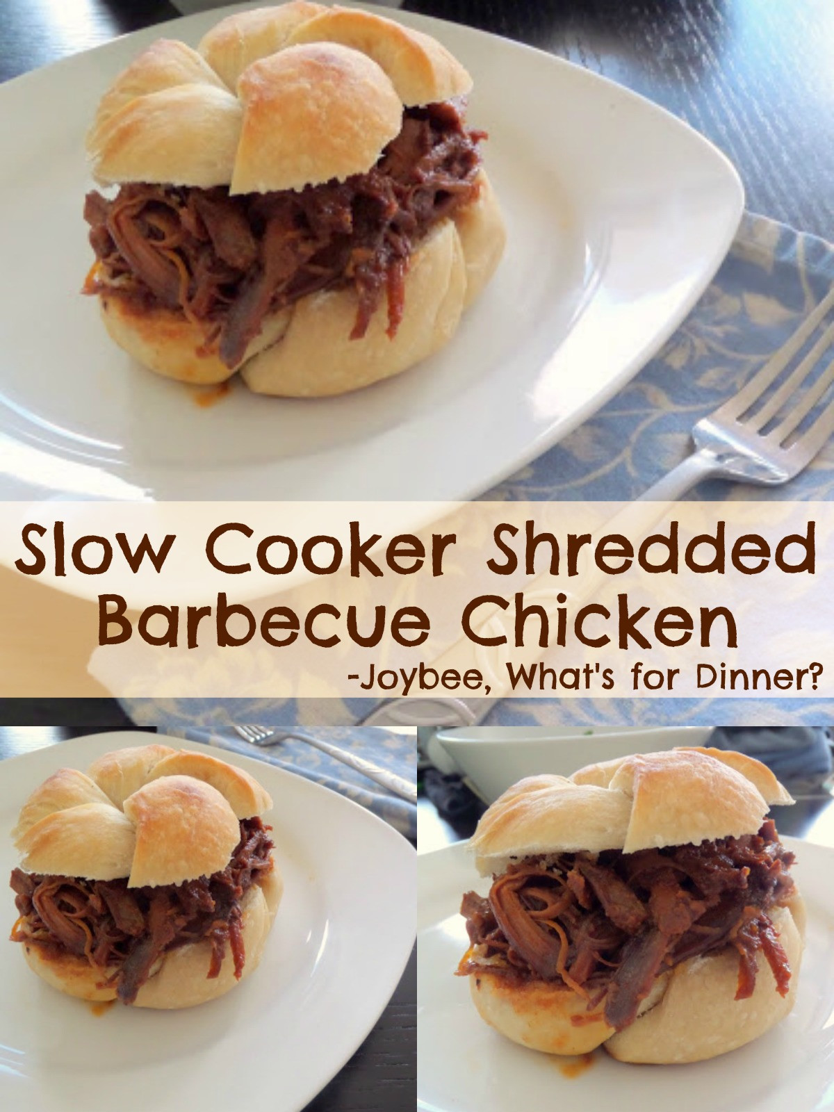 Slow Cooker Dinners For Two
 Slow Cooker Shredded Barbecue Chicken