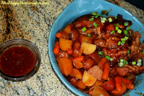 Slow Cooker Pork Chops Potatoes Carrots
 Crockpot Barbeque Pork Chops with Potatoes Carrots