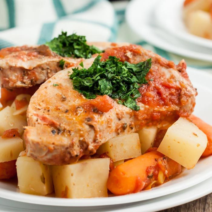 Slow Cooker Pork Chops Potatoes Carrots
 Crockpot Pork Chop Dinner Recipe